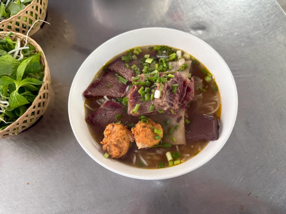 Bun Bo O Be is a popular destination for an authentic bowl of bun bo Hue